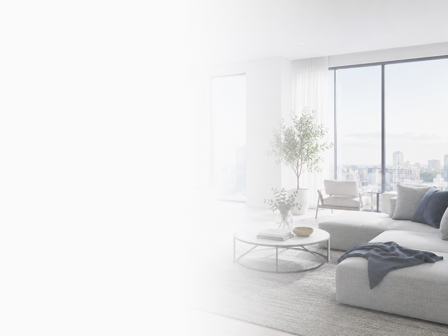 Residential interior ready for TwinTown digital move-in